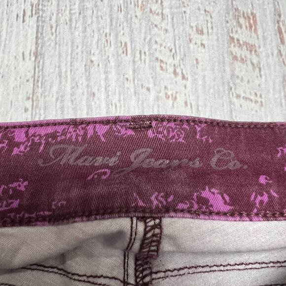 NWT MAVI SERENA Low-Rise Super Skinny ACID TIE DYE Jeans SIZE 27 x  32 Violet - Picture 3 of 9